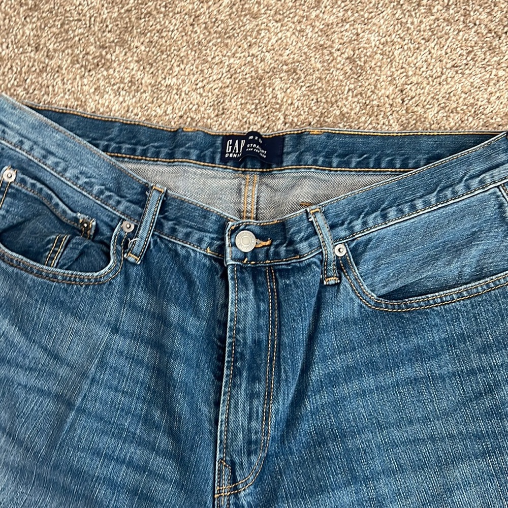 Men’s Gap Jeans Straight 36 x 34